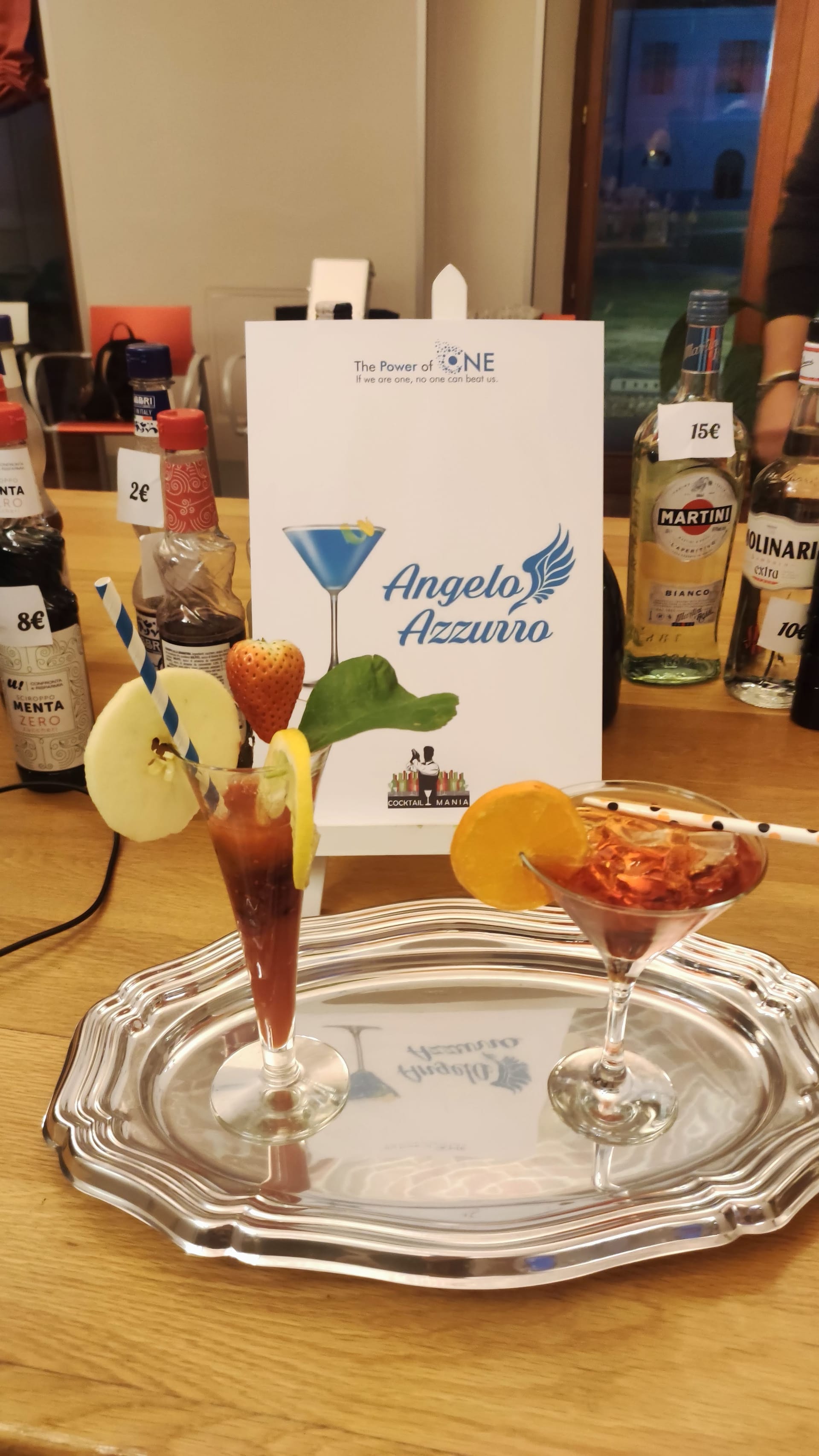 Strumentazione professionale da bartending per team building aziendale