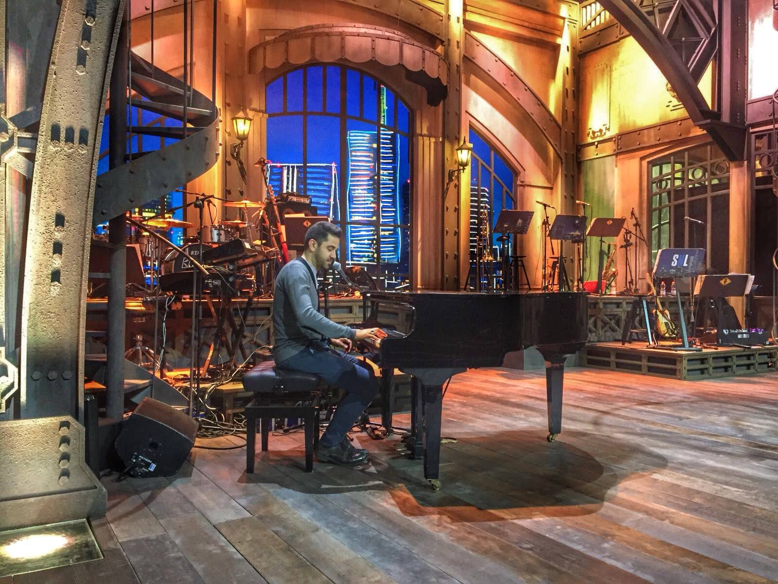 Band live sul palco evento corporate