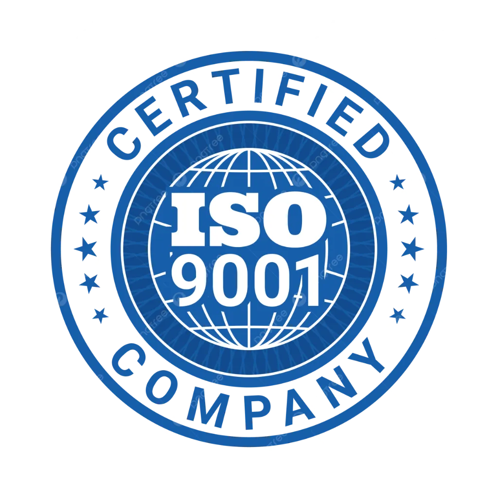 Certified ISO 9001